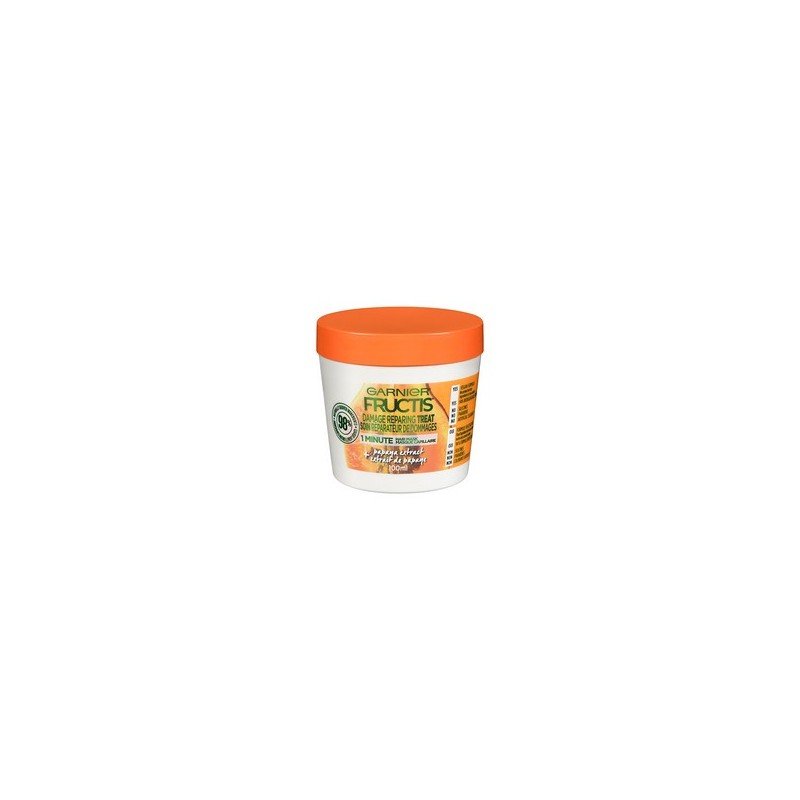 Garnier Fructis Damage Repairing Treat 1 Minute Hair Mask + Papaya Extract 100 ml