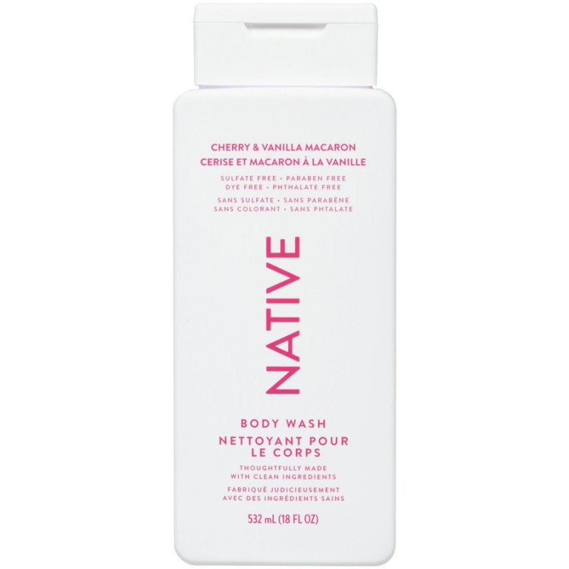 Native Body Wash Cherry & Vanilla Macaron 532 ml