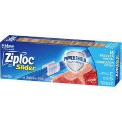 Ziploc Slider Freezer Bags...