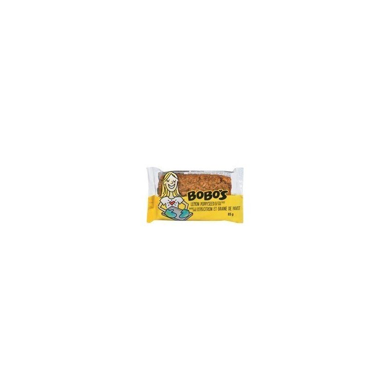 Bobo’s Lemon Poppyseed Gluten Free Oat Bar 85 g