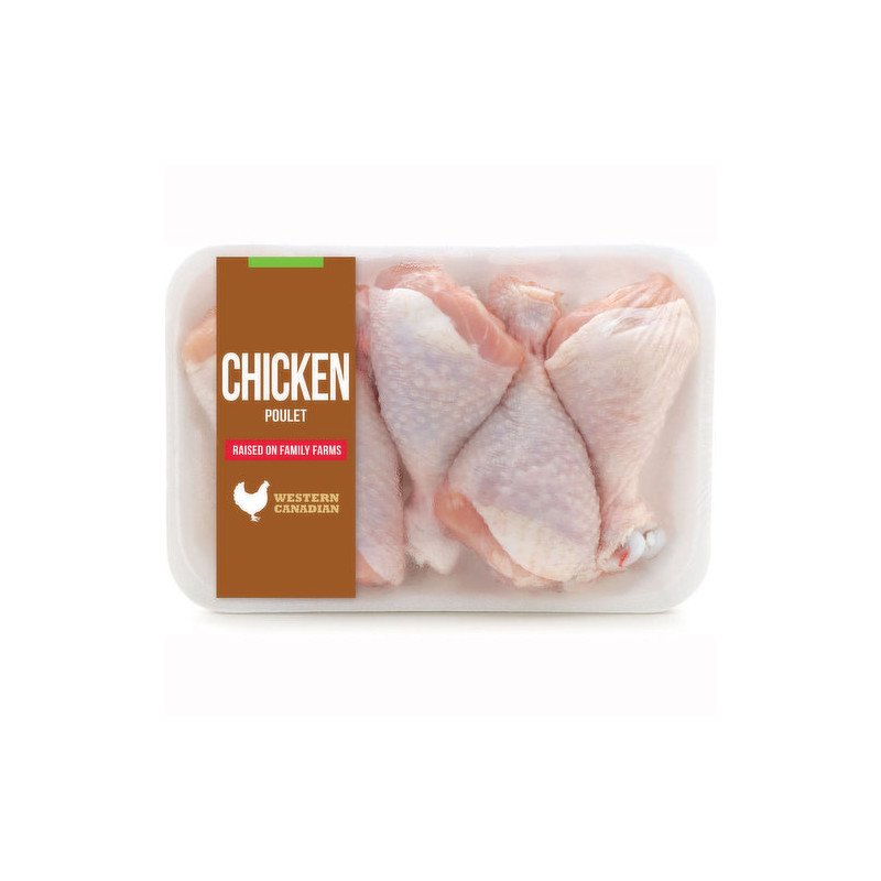 Save-On Chicken Drumsticks Skin On (up to 700 g per pkg)