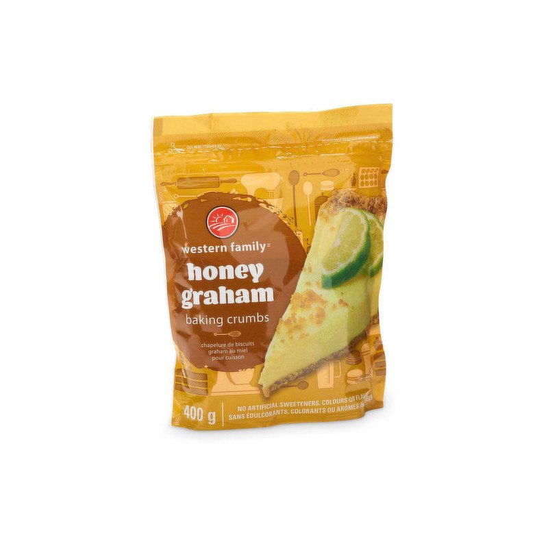 Western Family Honey Graham Baking Crumbs 400 g