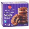 Western Family Double Fudge Cookie Light Ice Cream Sandwiches 4 x 100 ml