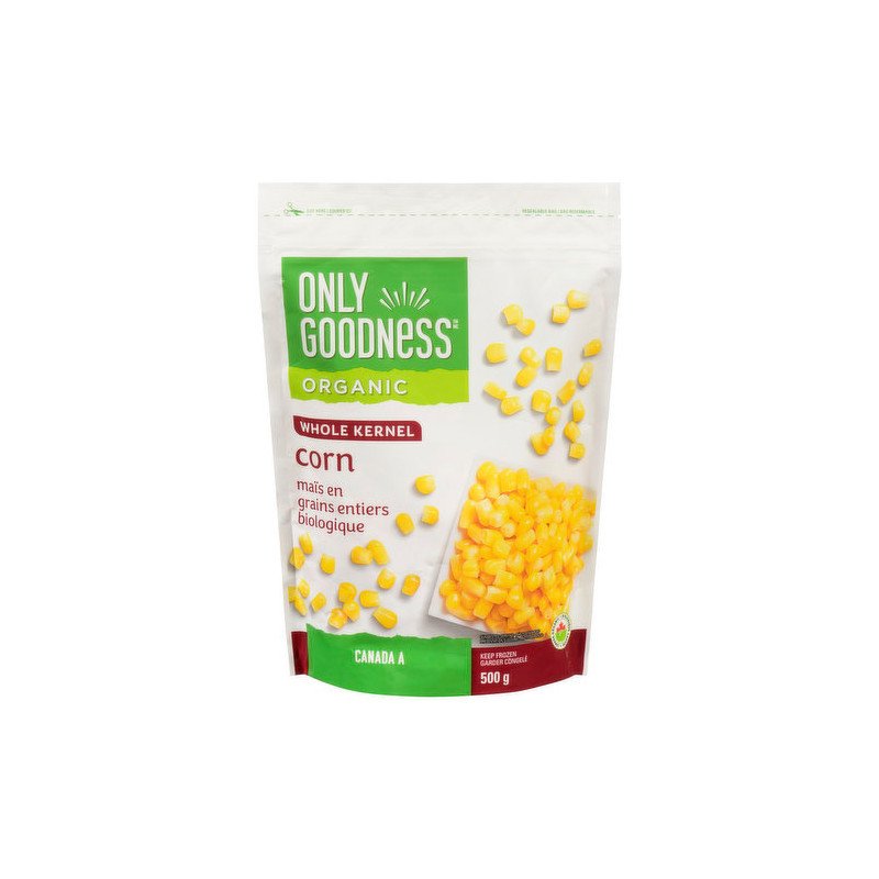 Only Goodness Organic Whole Kernel Corn 500 g