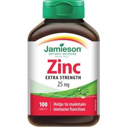 Jamieson Zinc 25 mg Tablets...