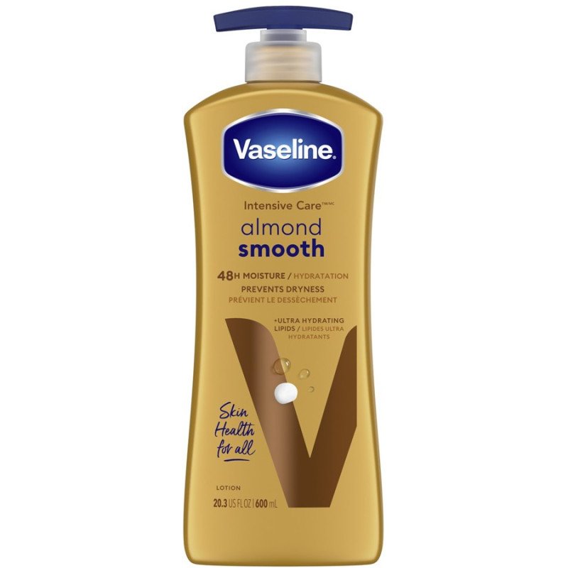 Vaseline Intensive Care Almond Smooth Body Lotion 600 ml