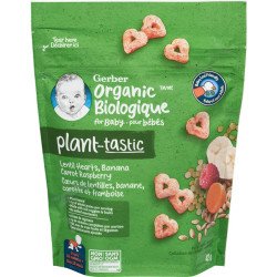 Gerber Organic Puffs Lentil...