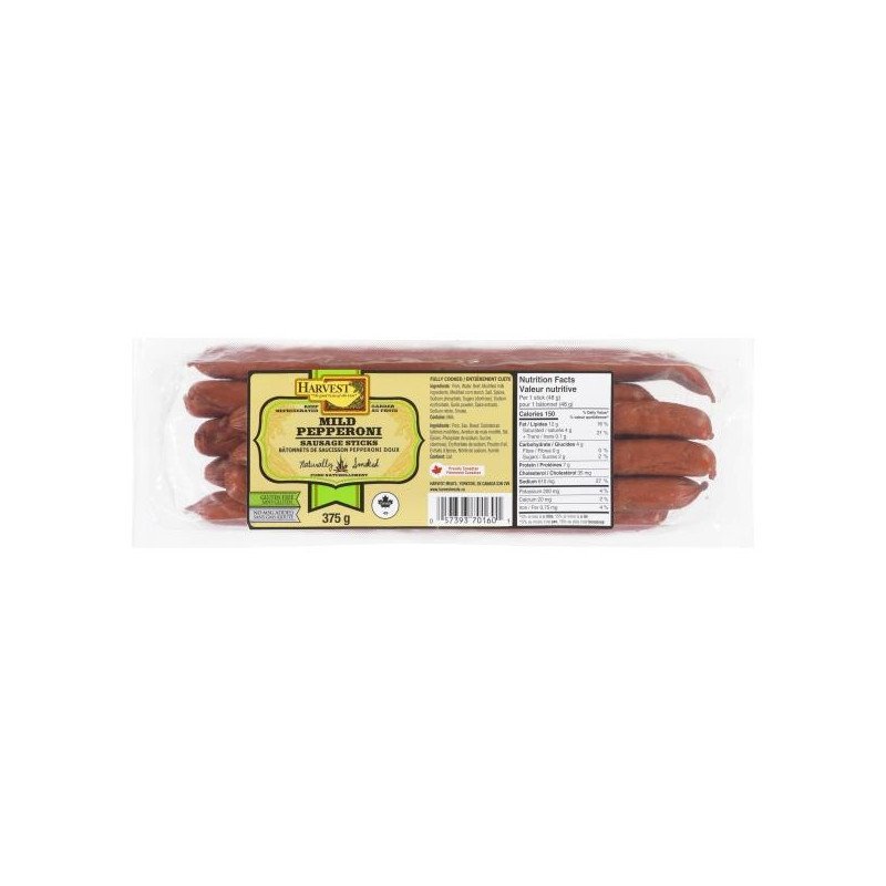 Harvest Mild Pepperoni Sticks 375 g