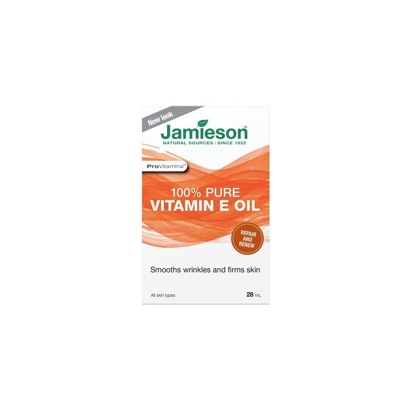 Jamieson ProVitamina 100% Pure Vitamin E Oil 28 ml