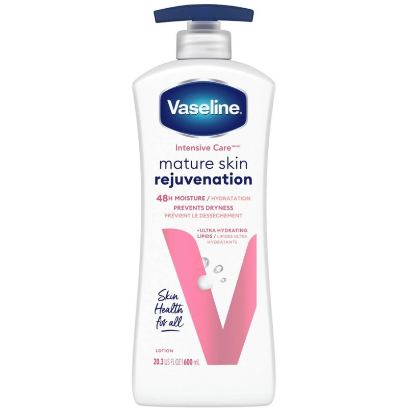 Vaseline Intensive Care Mature Skin Rejuvenation Healing Lotion 600 ml