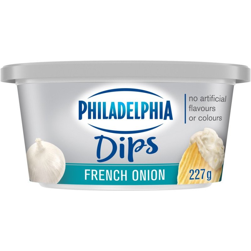 Kraft Philadelphia Dip French Onion 227 g