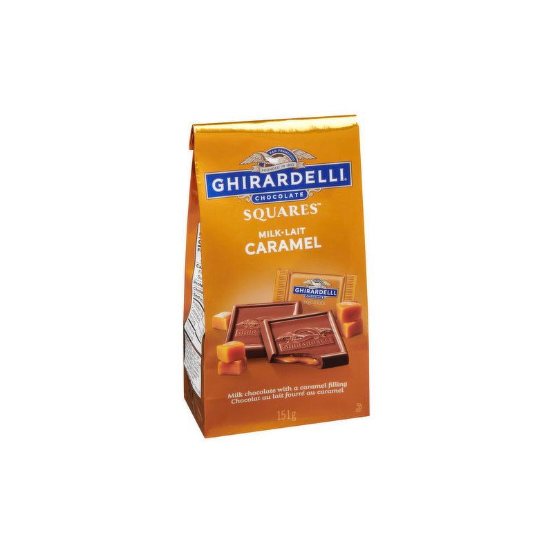 Ghirardelli Milk Caramel Squares 151 g