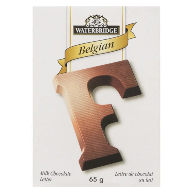 Waterbridge Chocolate Initials 65 g