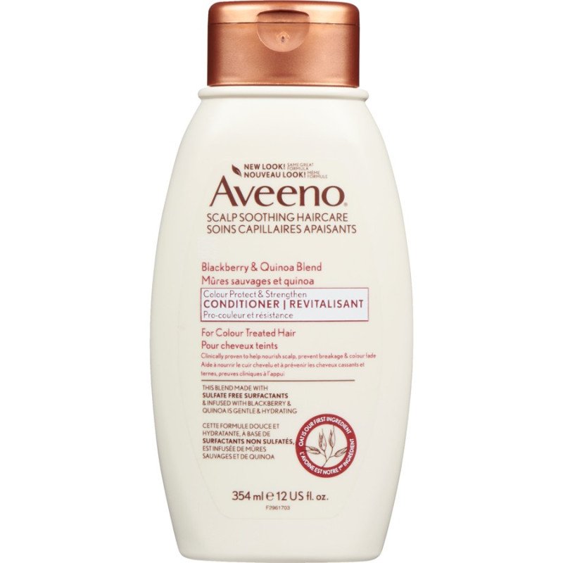 Aveeno Blackberry Quinoa Protein Blend Conditioner Protect & Strengthen 354 ml