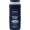 Nivea Men Protect & Care Body Face & Hair Shower Gel 500 ml