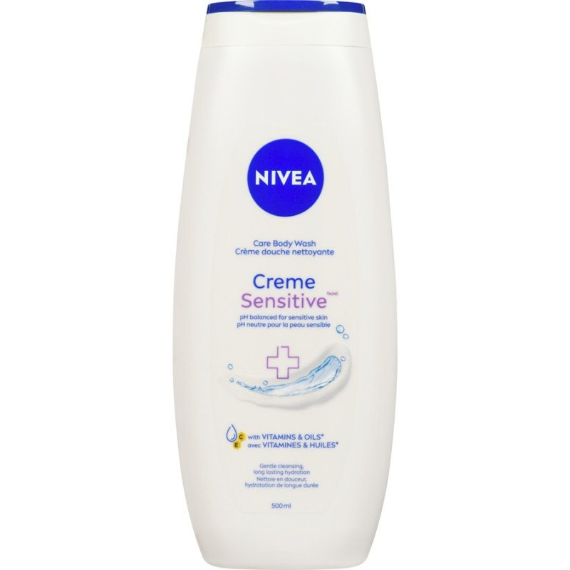 Nivea Care Body Wash Creme Sensitive 500 ml