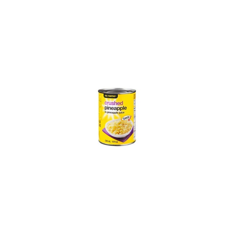 No Name Crushed Pineapple in Pineapple Juice 540 ml