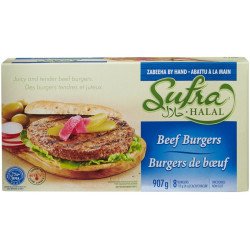 Sufra Halal Beef Burgers 907 g