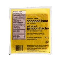 No Name Sliced Cooked Chopped Ham 375 g