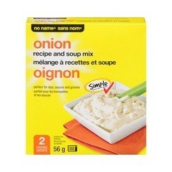 No Name Onion Recipe and Soup Mix 56 g