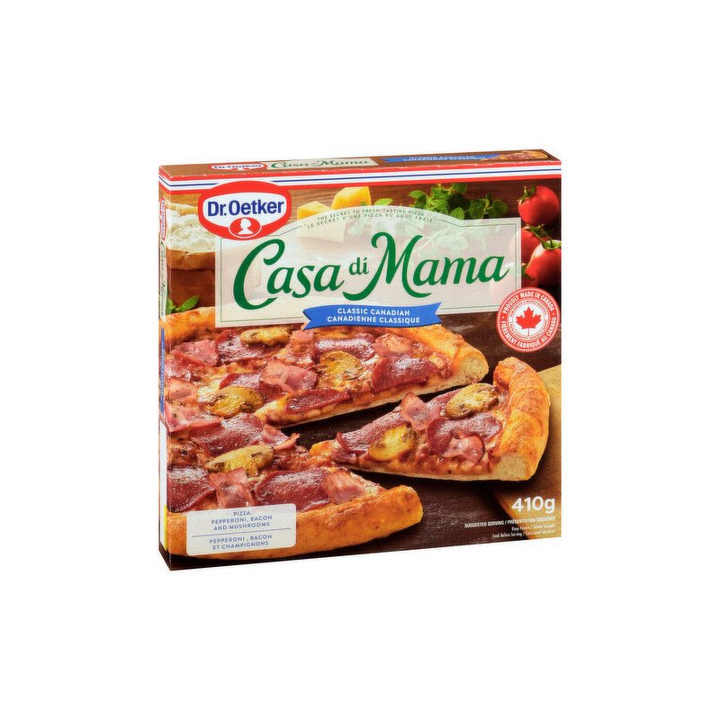 Dr. Oetker Casa Di Mama Pizza Classic Canadian 410 g