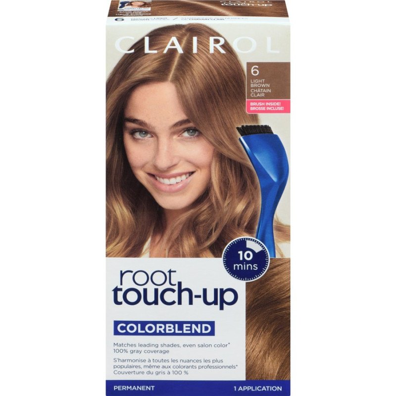 Clairol Root Touch-Up 6 Light Brown each