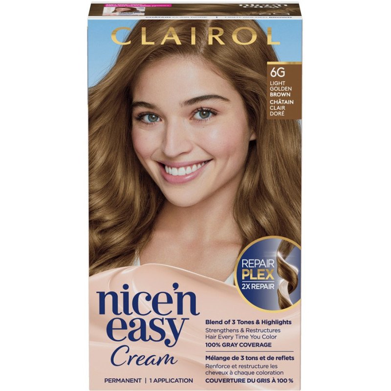 Clairol Nice 'n Easy 6G Light Golden Brown each