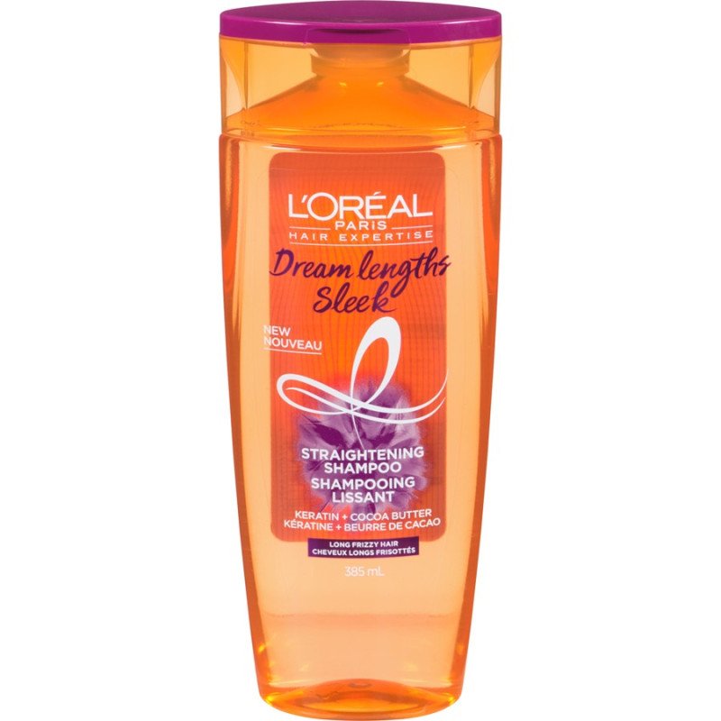 L'Oreal Hair Expertise Dream Lengths Sleek Straightening Shampoo 385 ml