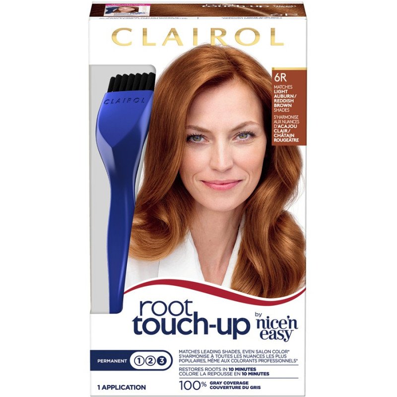 Clairol Root Touch-Up 6R Light Auburn Reddish Brown each