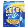 Tampax Pocket Pearl Tampons Regular Unscented 16's