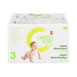 PC Green Diapers Club Size...