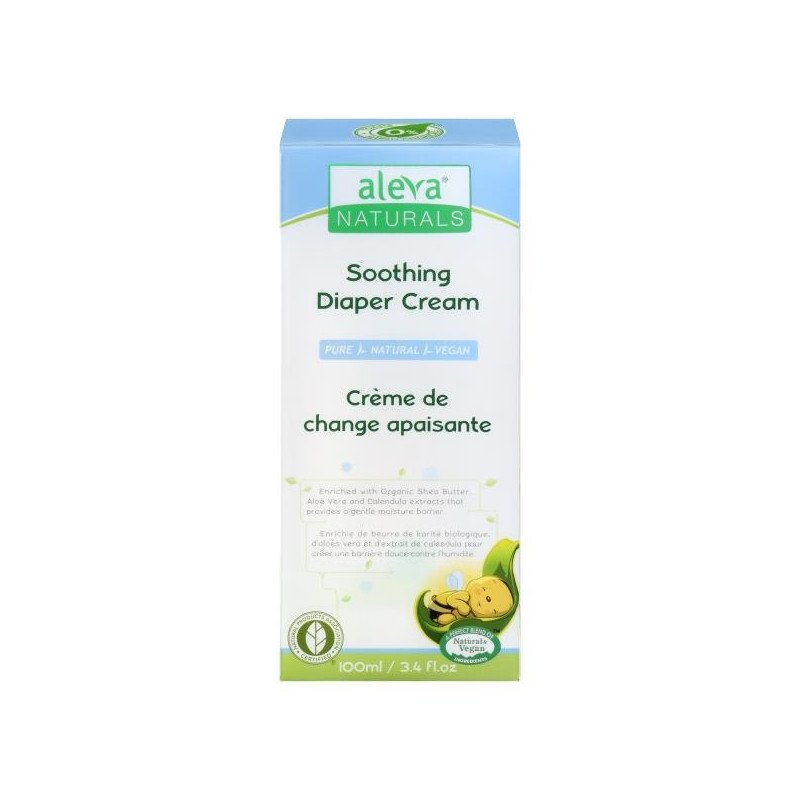 Aleva Naturals Soothing Diaper Cream Pure-Natural-Vegan 100 ml