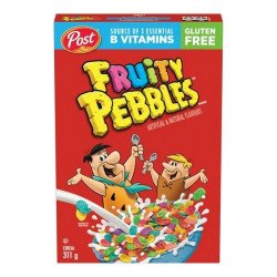 Post Fruity Pebbles Cereal...