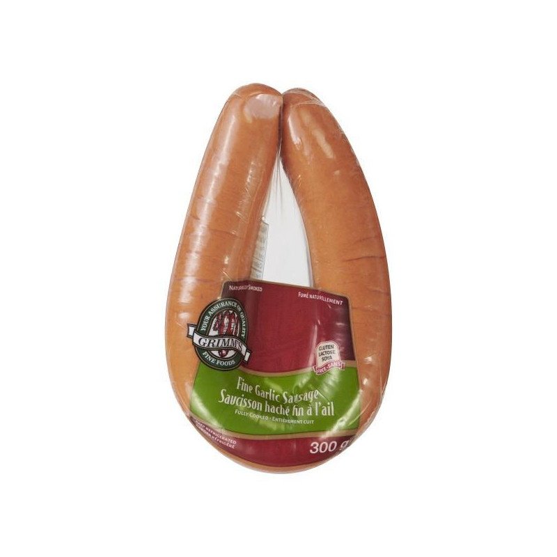 Grimm's Fine Garlic Sausage Ring 300 g