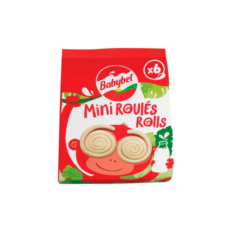 Babybel Mini Cheese Rolls 6's 102 g