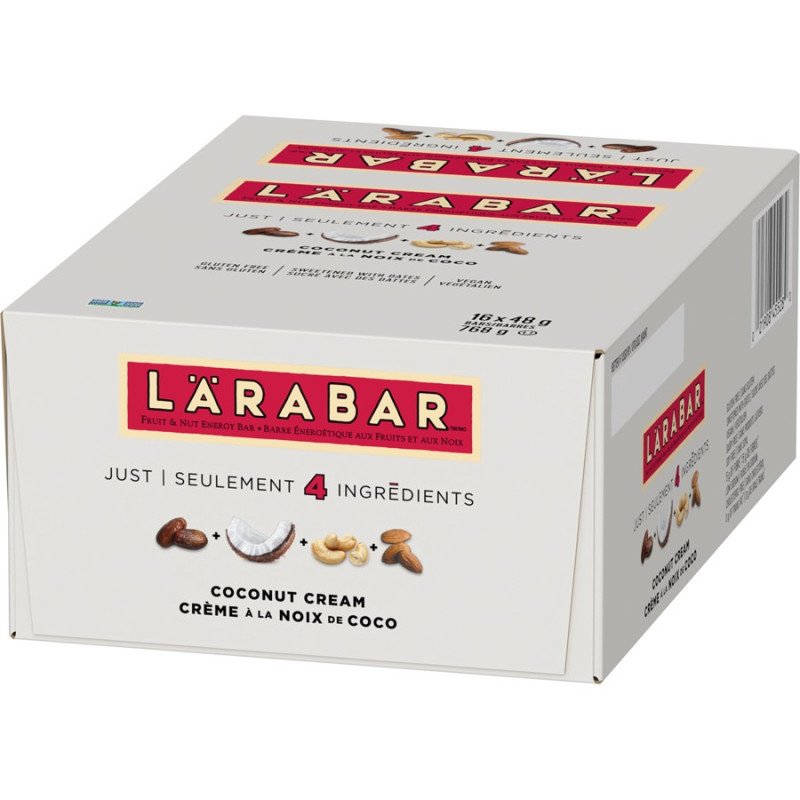 Larabar Energy Bar Coconut Cream 16 x 48 g