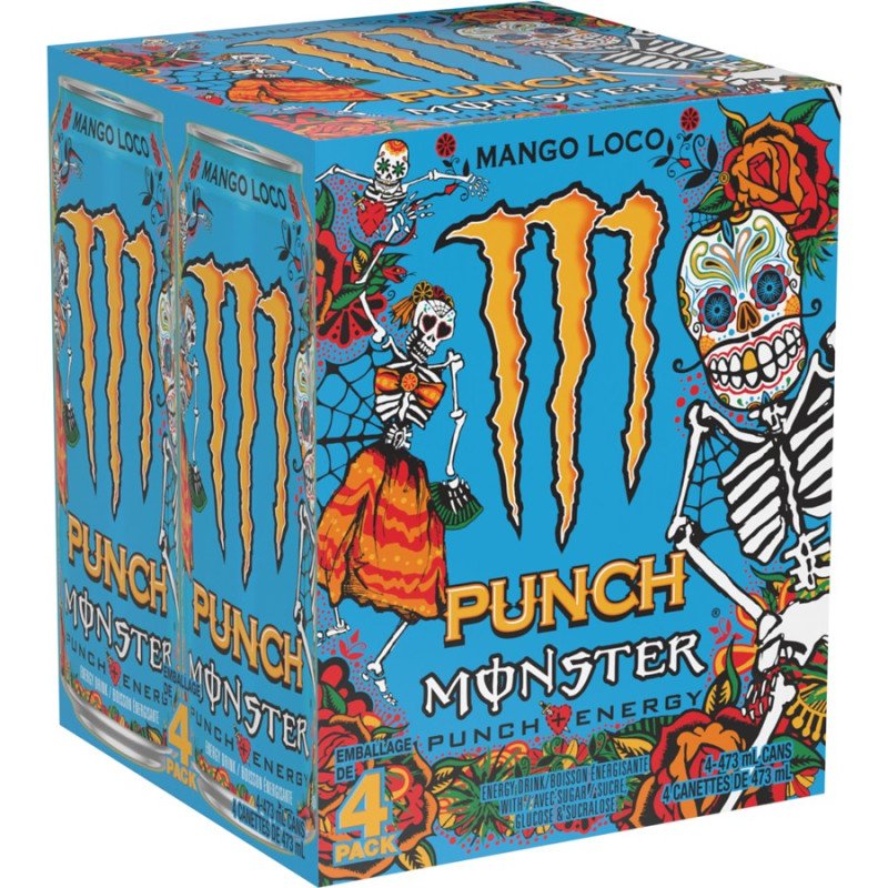 Monster Energy Mango Loco 4 x 473 ml