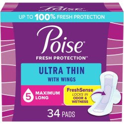 Poise Ultra Thin Pads with...