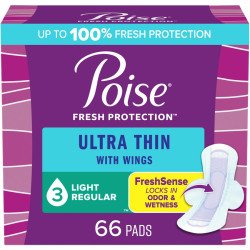 Poise Ultra Thin Pads Light...