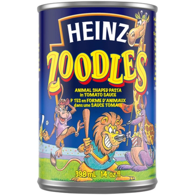 Heinz Canned Pasta Zoodles in Tomato Sauce 398 ml