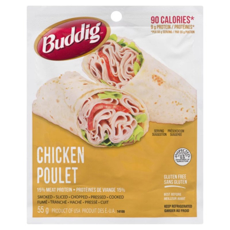 Carl Buddig Sliced Smoked Chicken