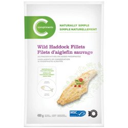 Compliments Naturally Simple Wild Haddock Fillets 400 g