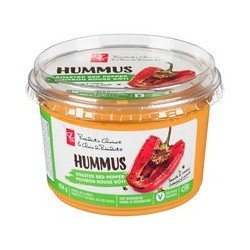 PC Hummus Roasted Red Pepper Chickpea Dip & Spread 454 g