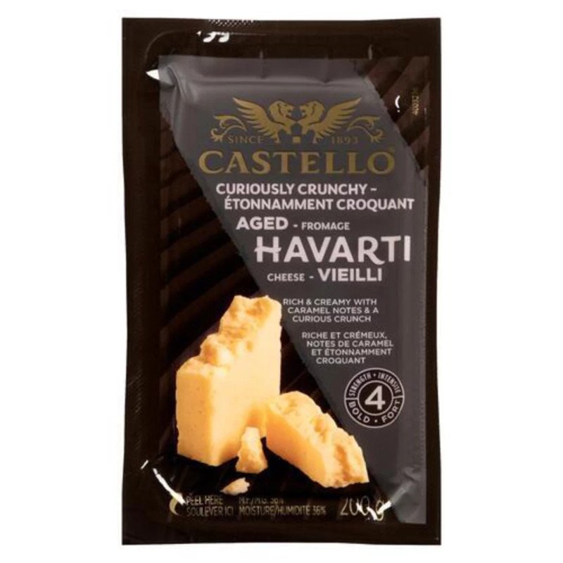 Castello Curiously Crunchy Aged Havarti 200 g