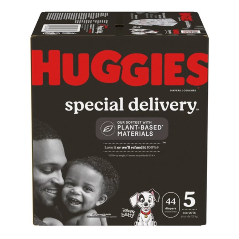 Huggies Special Delivery Diapers Size 5 44's