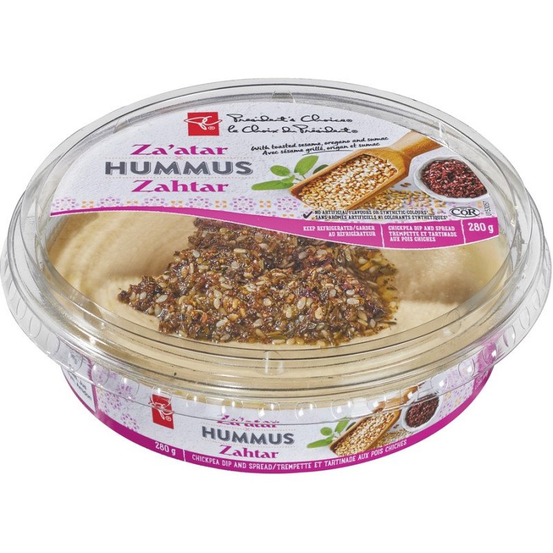 PC Za'atar Hummus Chickpea Dip and Spread 280 g