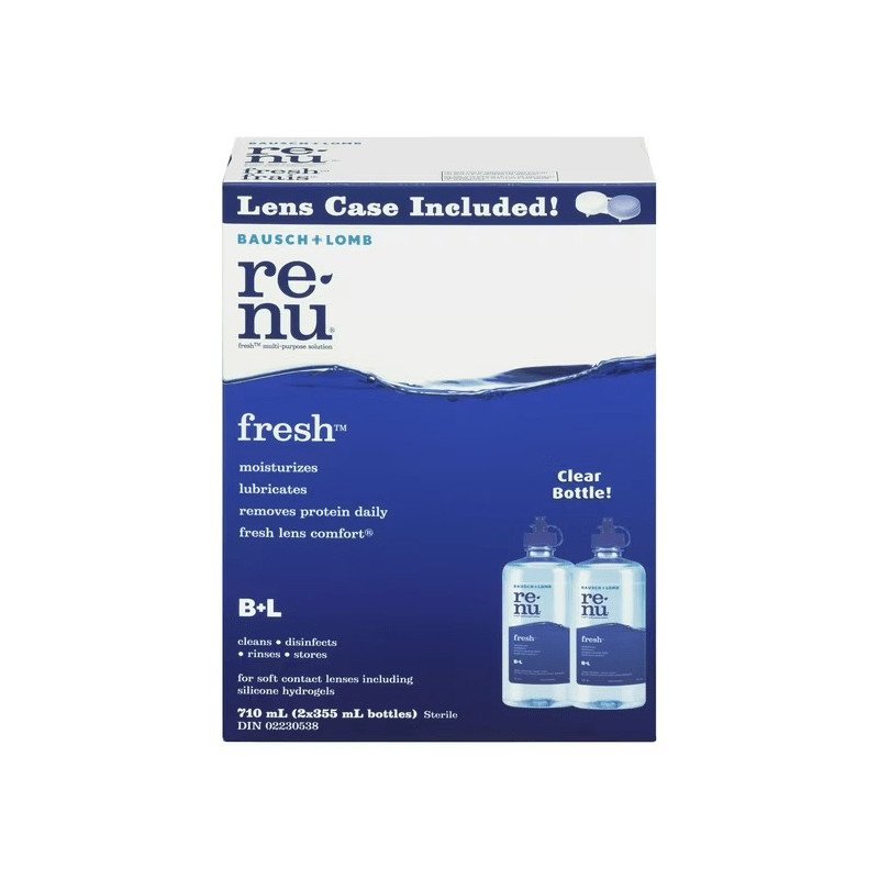 Bausch+Lomb Renu Fresh Multi-Purpose Solution Twin Pack 2 x 355 ml