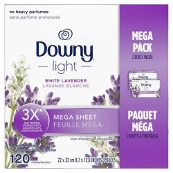 Downy Light Dryer Sheets...