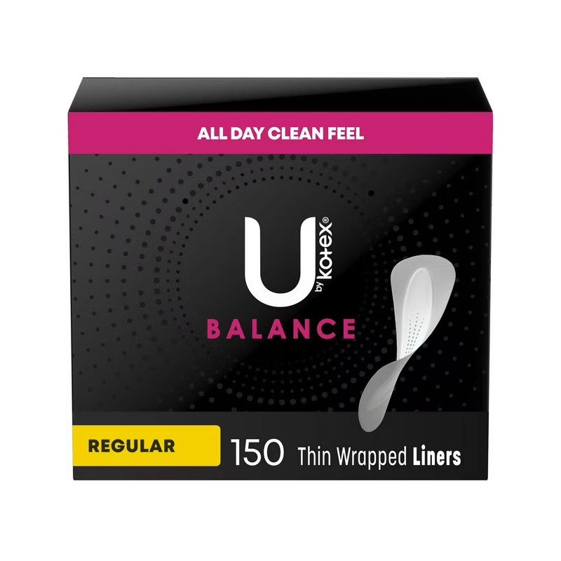 U by Kotex Balance Thin Liners Regular 150's