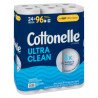 Cottonelle Ultra Clean Double Roll Bath Tissue 24/96